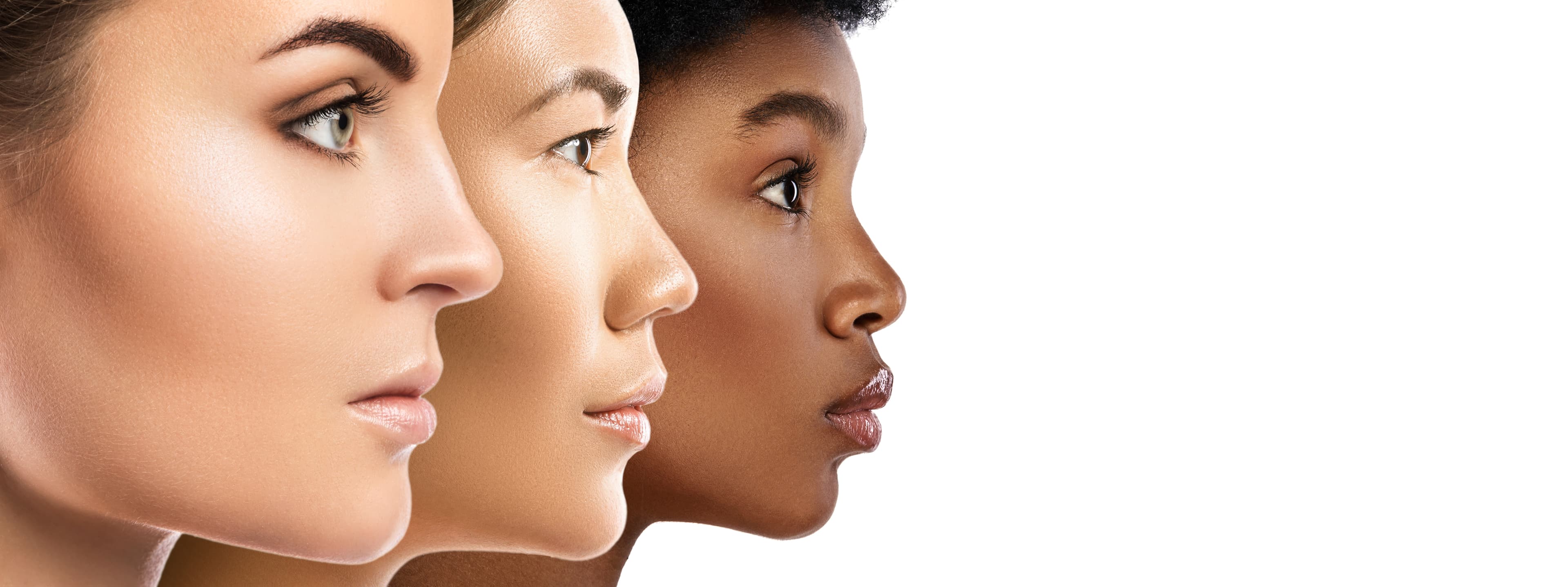 3 womens faces