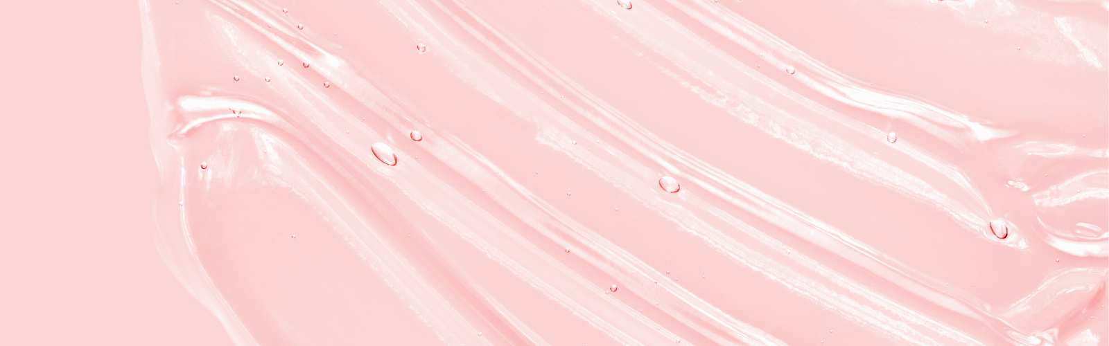 Light pink gel on a light pink background